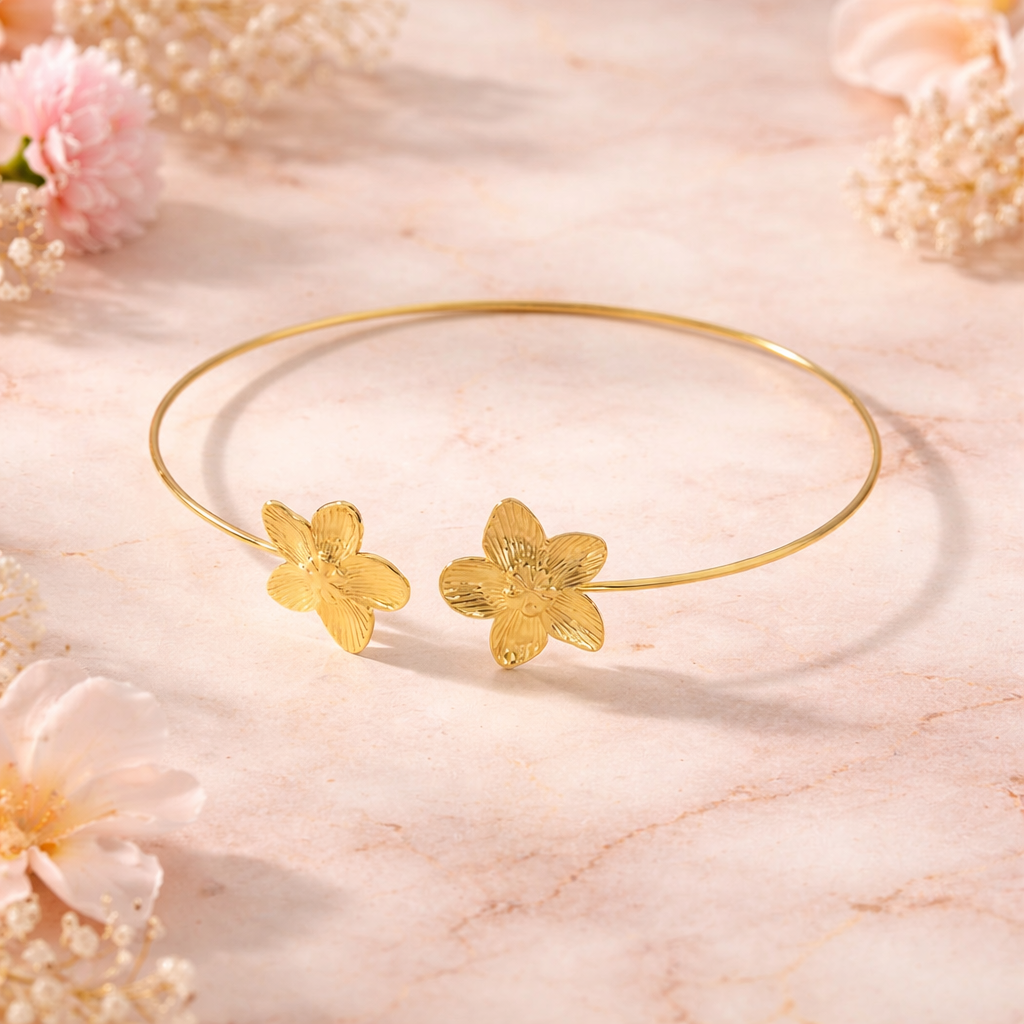 Bracelet bras Liséria - Doré