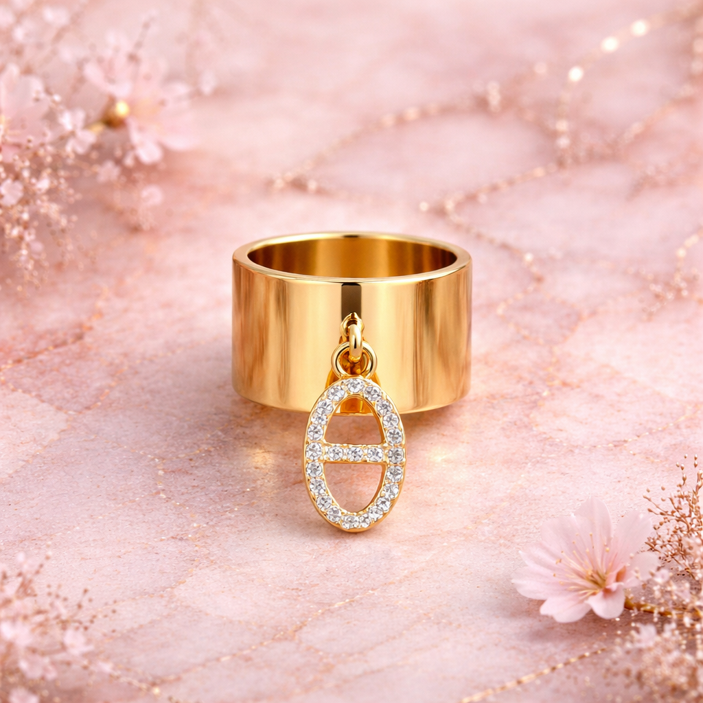 Bague orélisse - doré