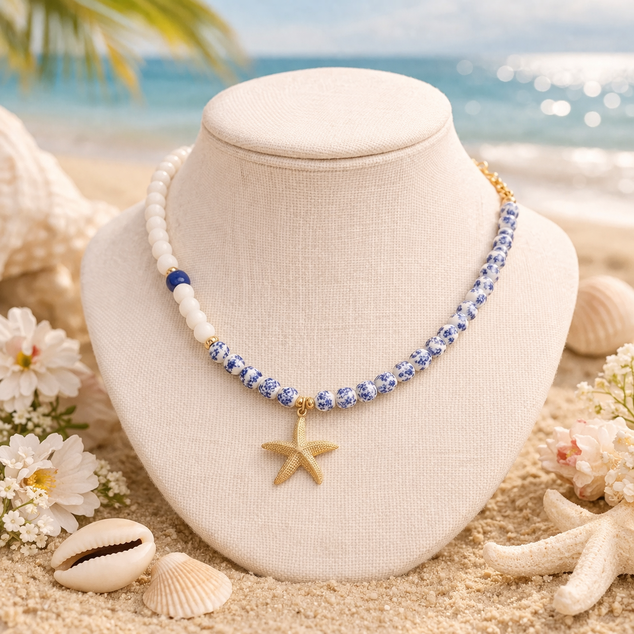 Collier perle Marysia - Doré