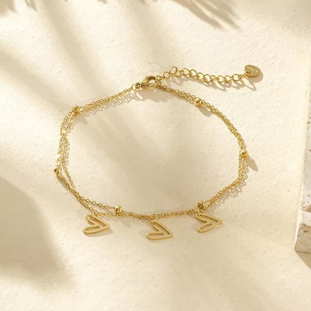 Bracelet de cheville Sorya - Doré