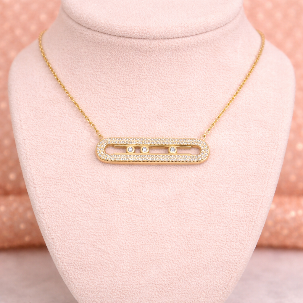 Collier Nova - Doré/Argent