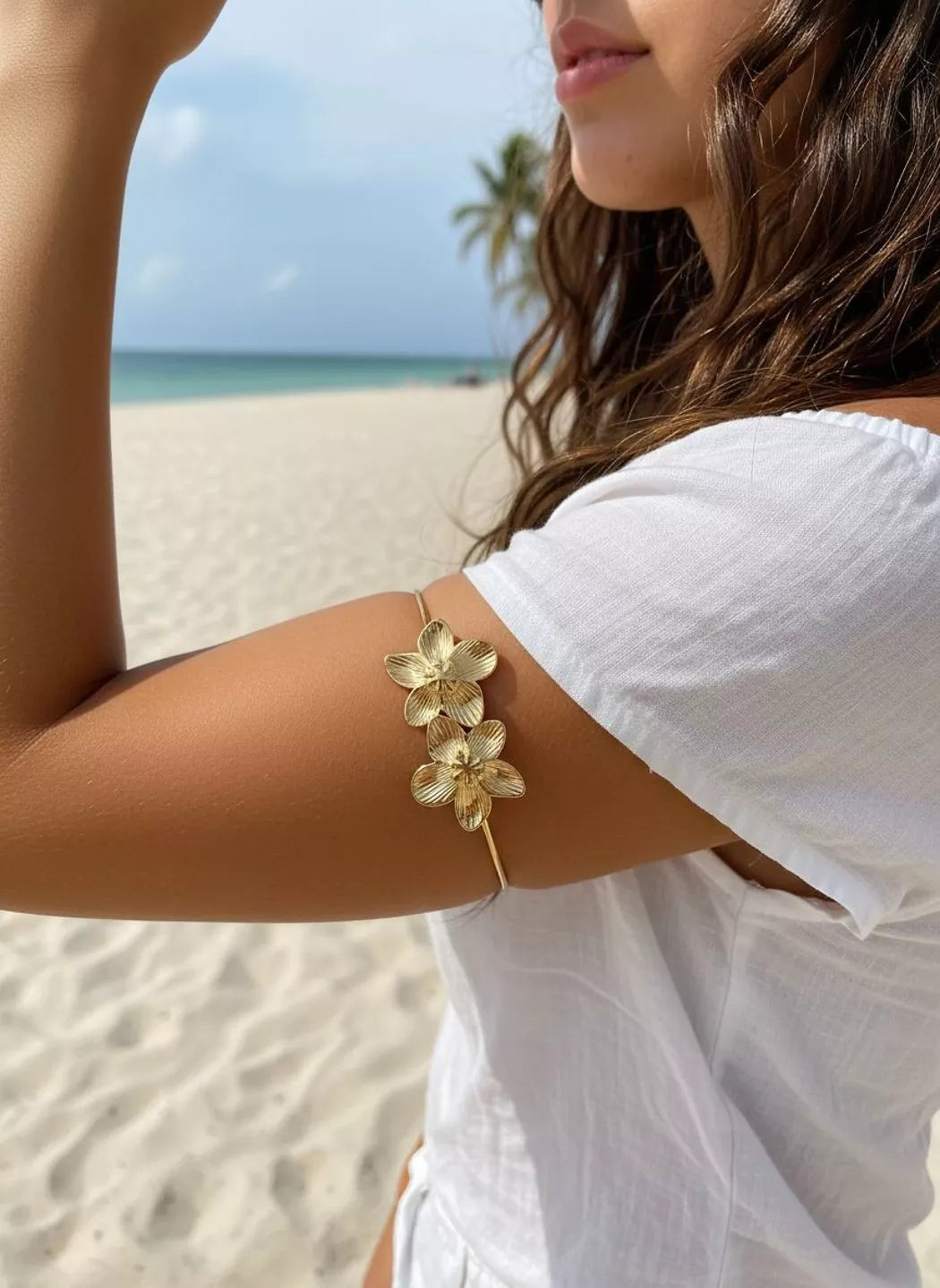 Bracelet bras Liséria - Doré