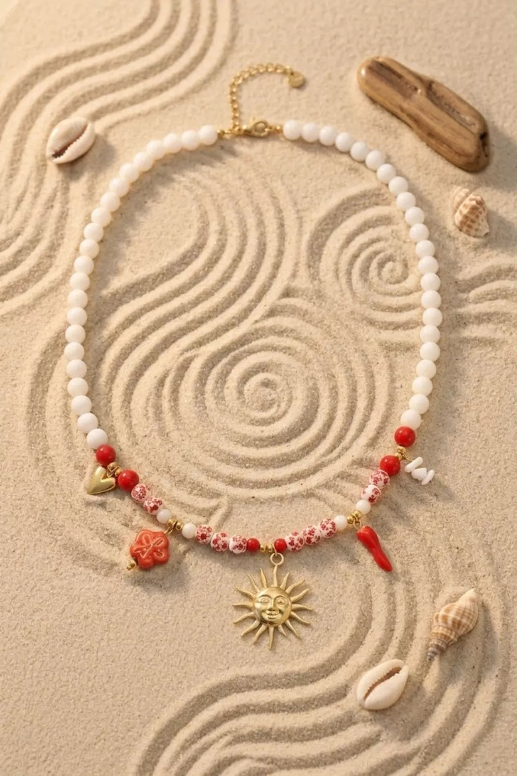 Collier perle Solélya - Doré