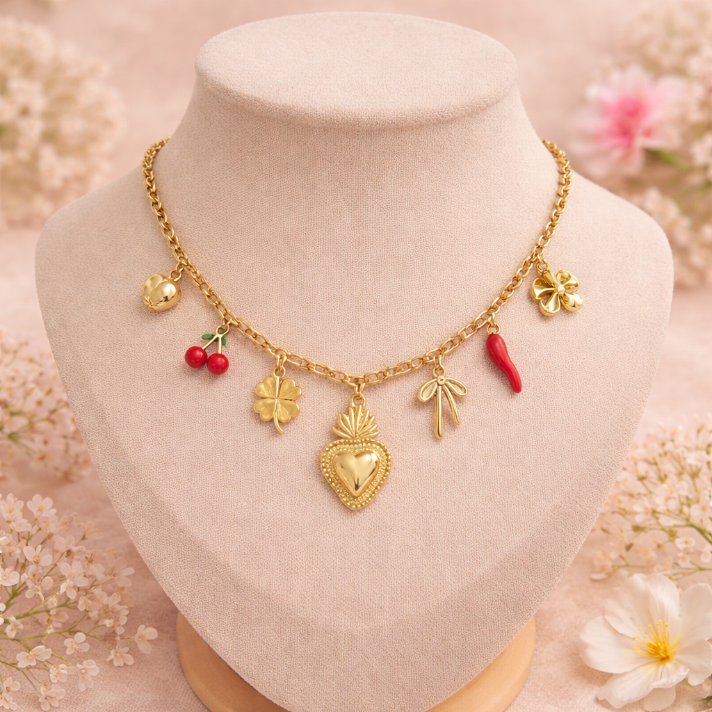 Collier Dorélyne - Doré