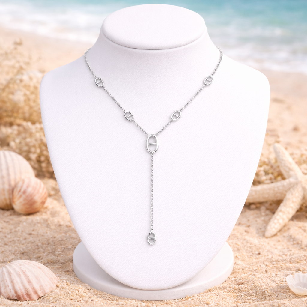 Collier en Y Zaliné - Doré / Argenté