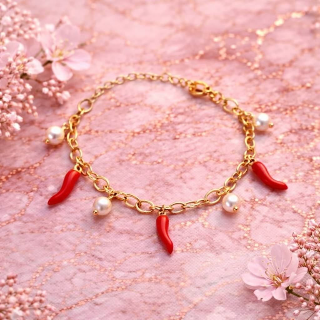 Braclet Rosaria - Doré