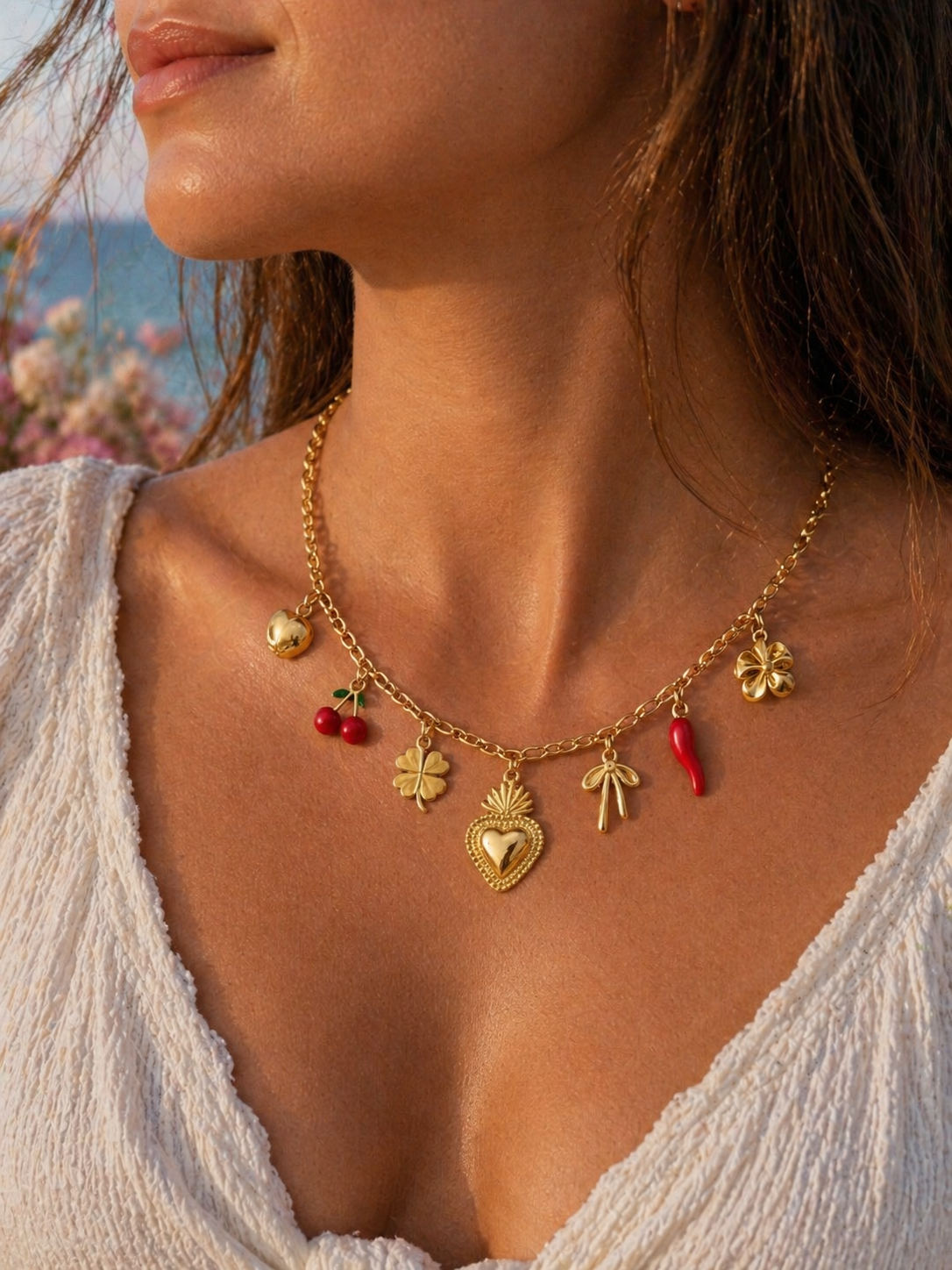 Collier Dorélyne - Doré