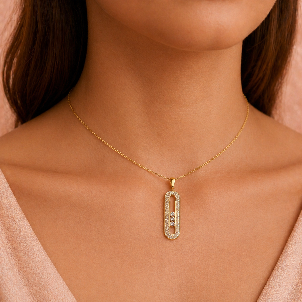 Collier Linéa - Doré