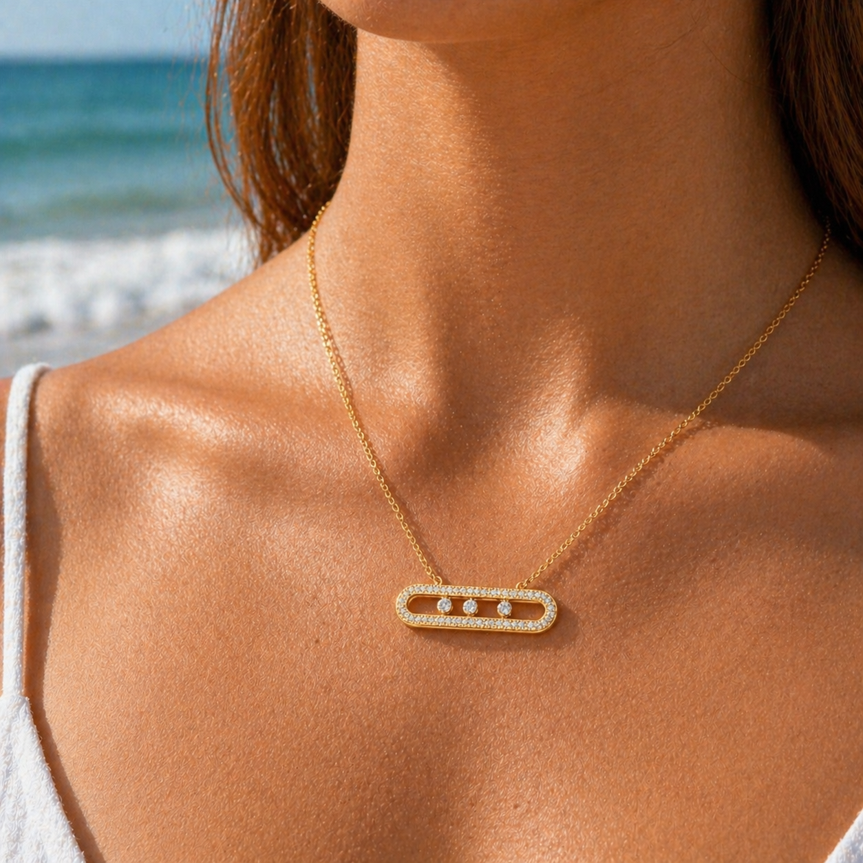 Collier Nova - Doré/Argent