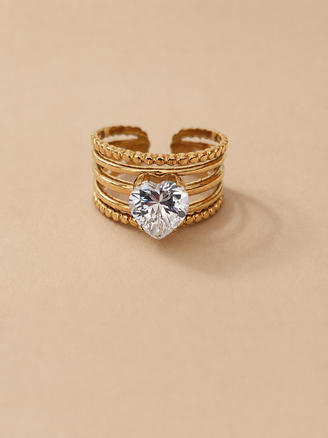 Bague Noria - Doré