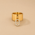 Bague orélisse - doré