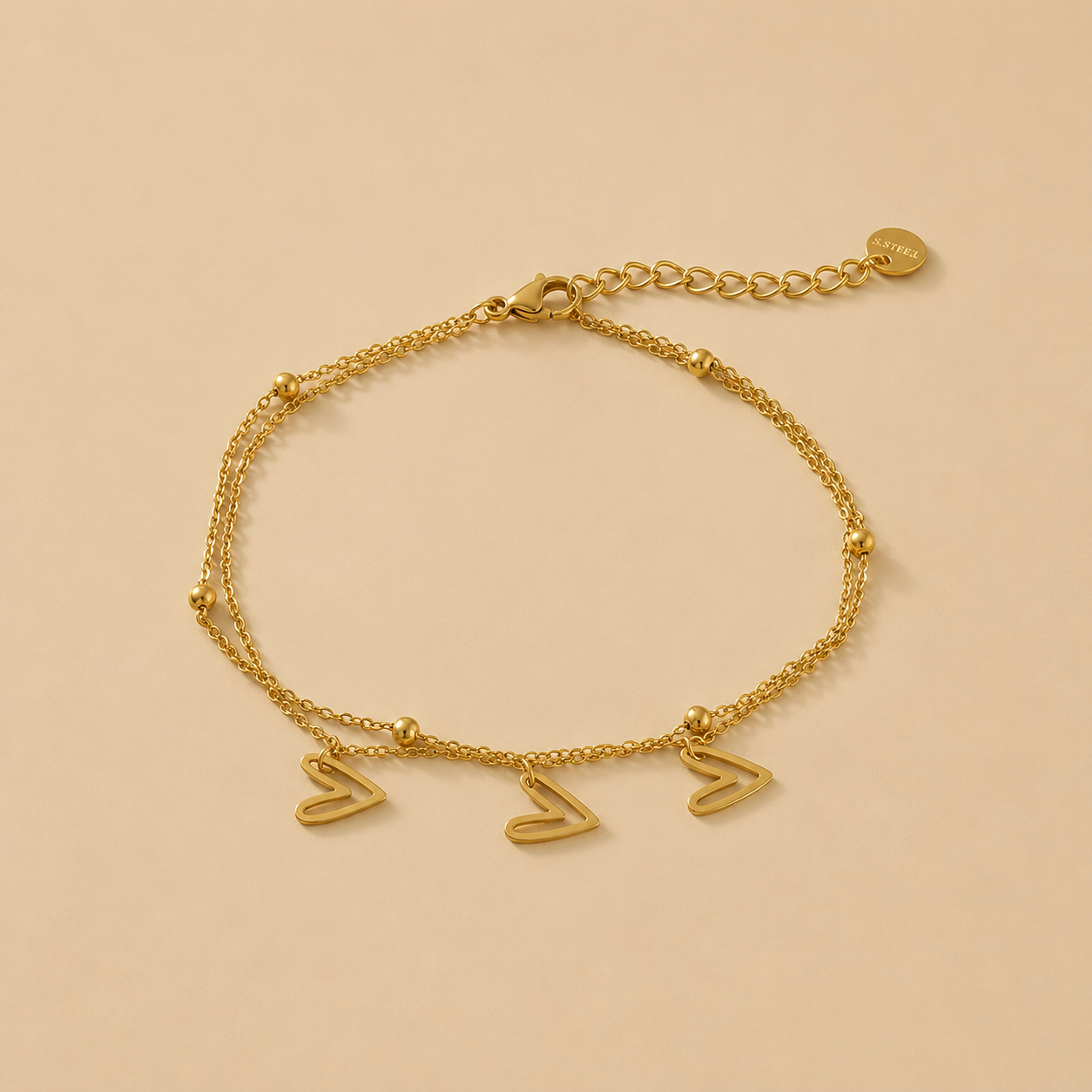 Bracelet de cheville Sorya - Doré